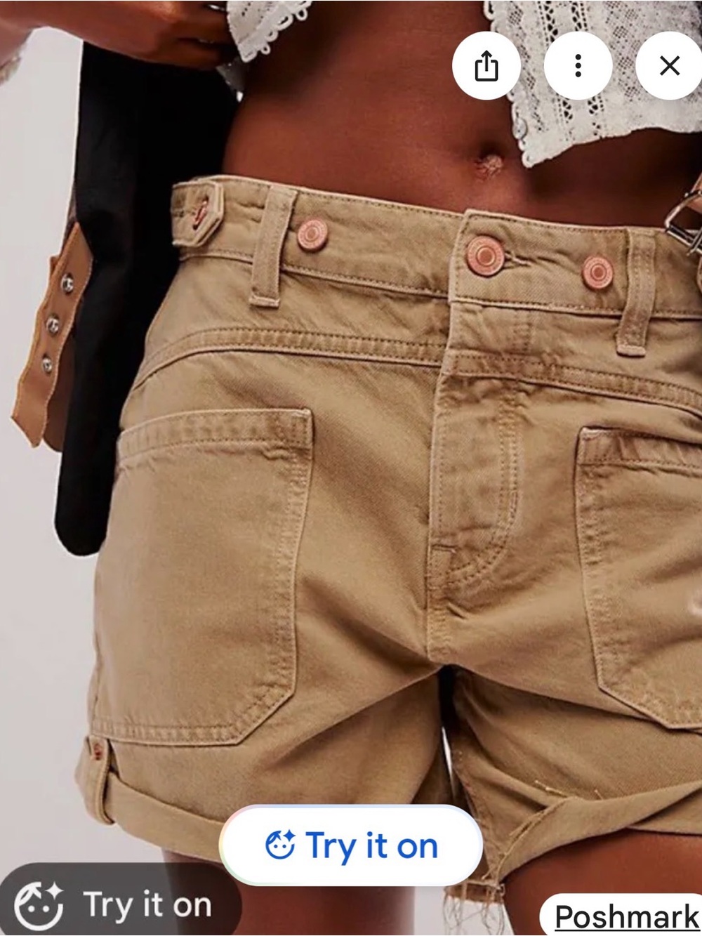 Free People Palmer Shorts
